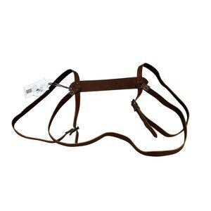 Polo Ralph Lauren Brown Leather Blanket Strap Russia Olympics 2014 NEW
